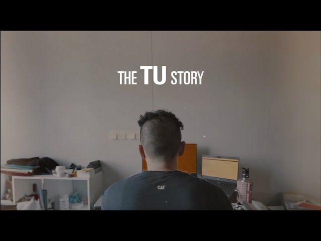 a person sitting at a desk