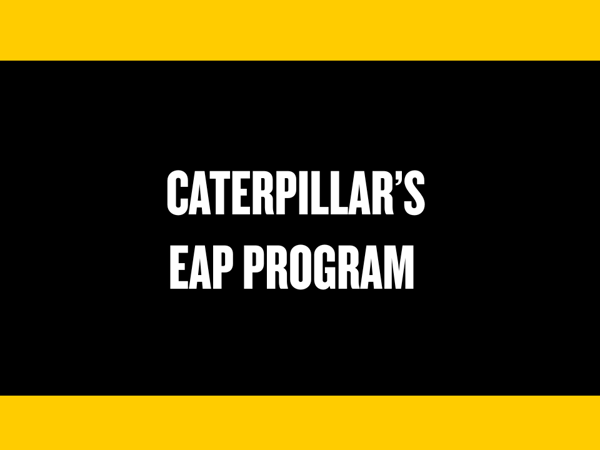 a black and yellow rectangle with white text